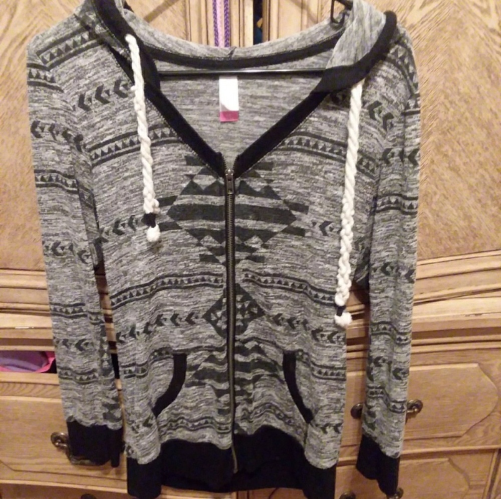 Zip up hoodie